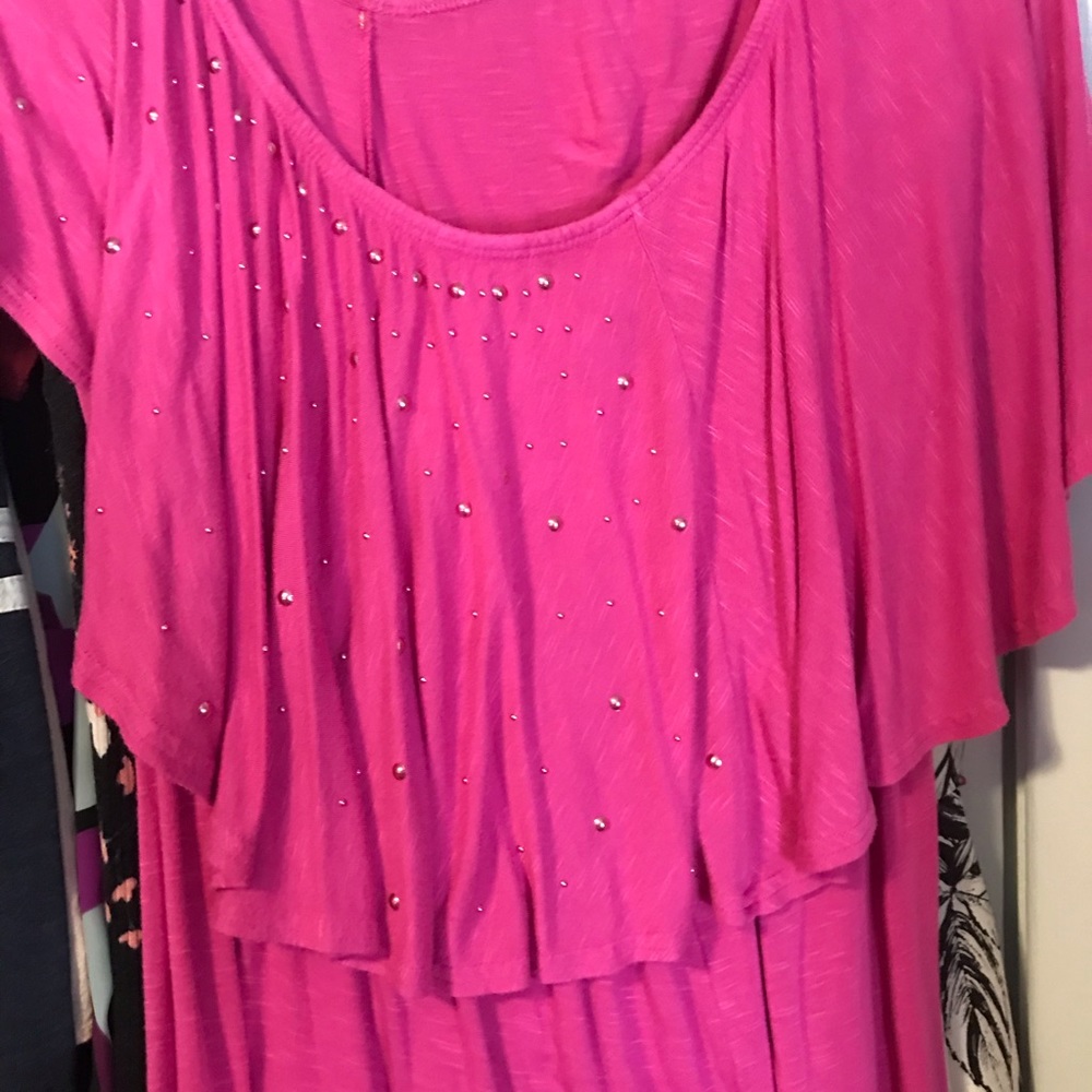 Pink shirt